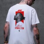 Чоловіча Оверсайз Футболка Without З Принтом Hamilton White