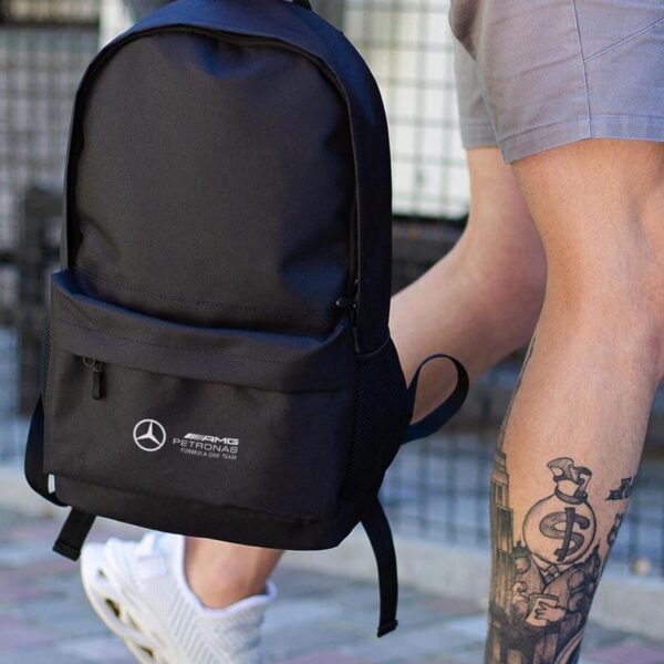 Чоловічий Повсякденний Рюкзак Шкільний Without З Принтом AMG Black
