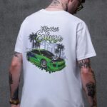 Чоловіча Оверсайз Футболка З Принтом Without Eclips White