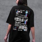 Жіноча Оверсайз Футболка Without З Принтом BMW Black