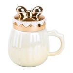 Чашка порцелянова 500 мл із кришкою Жовта HP7194Y