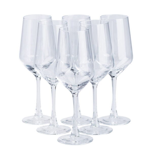 Набір келихів для шампанського 6 штук по 400 мл HP562