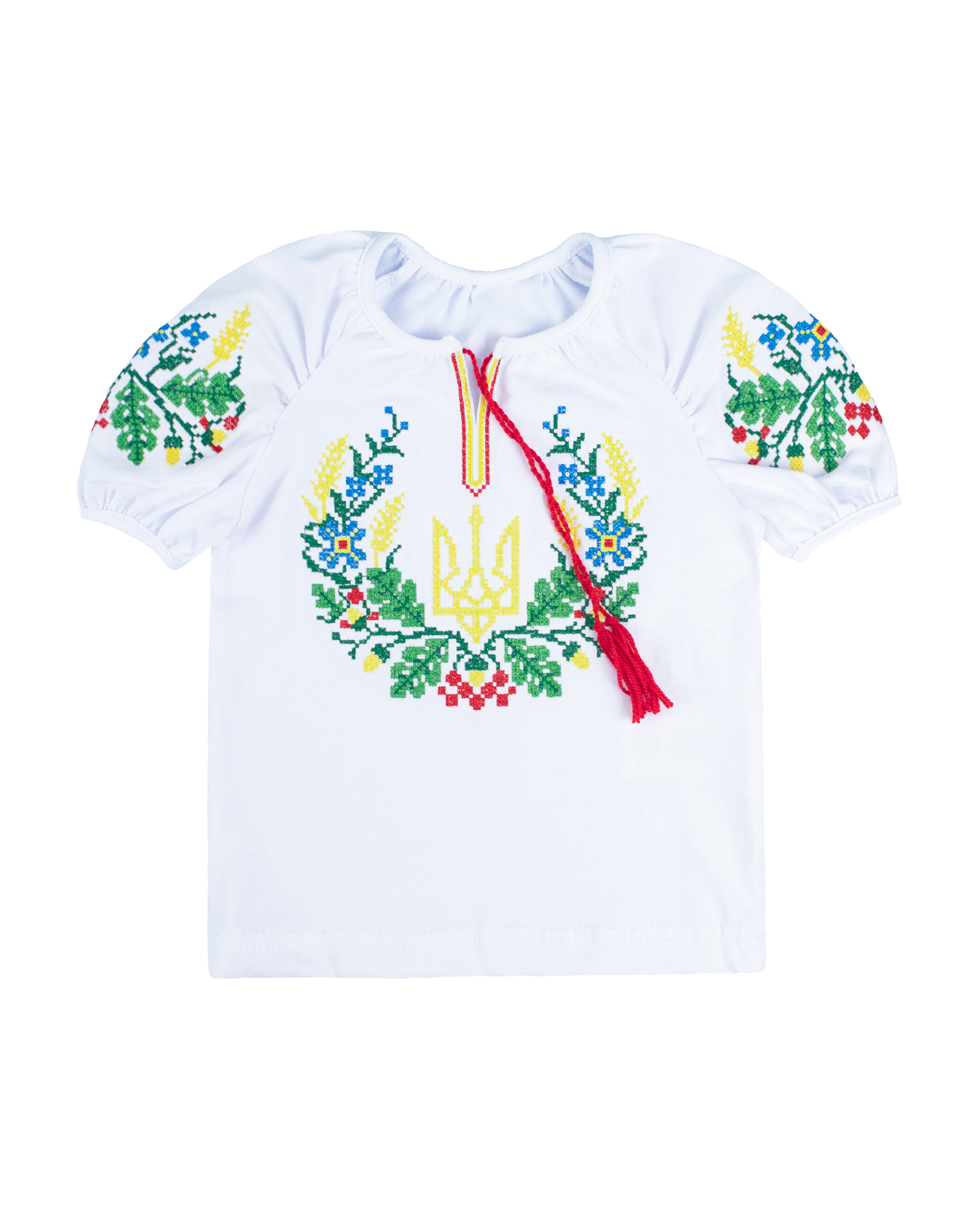 Блуза для дівчинки "Тризуб", Жовтий, 92 (2 роки)