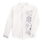 Флісова сорочка для хлопчика "Крістоф", Молочний, 92 (2 роки)