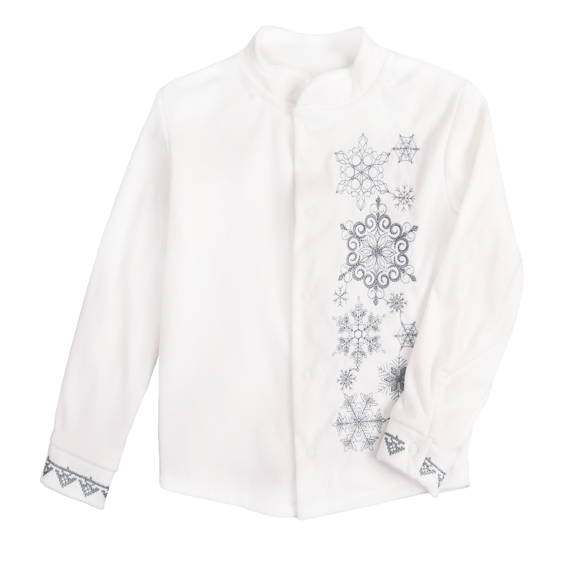 Флісова сорочка для хлопчика "Крістоф", Молочний, 92 (2 роки)