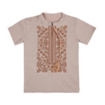 Футболка вишиванка для хлопчика "Сармат", Какао, 86 (1.5 роки)