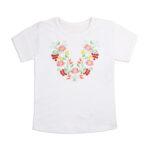 Вишиванка "Букет" для дівчинки №2, Білий, 110-116см