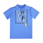 Вишиванка для хлопчика "Назарій" короткий рукав, Індіго, 140 (10 років)