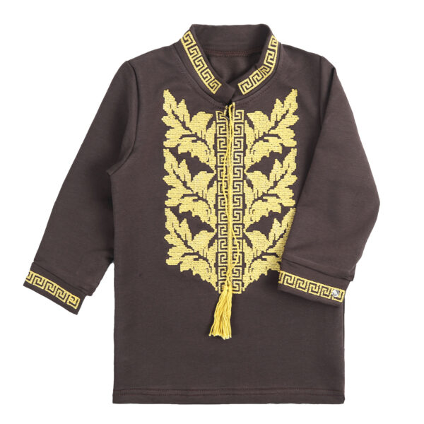 Вишиванка для хлопчика "Орест", Шоколад, 98 (3 роки)