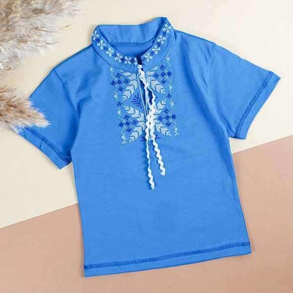 Вишиванка для хлопчика "Зіронька" №3, Електрик, 122-128см