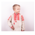 Вишиванка лляна, Червоний, L