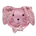 Дитяча сумочка "Зайчик" SK090D вушка, довга ручка, 1 відділення-липучка