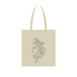 Екосумка для покупок "Півонії" Сумка-шоппер 190CCT-2, 38 x 42 см (190г/м2)