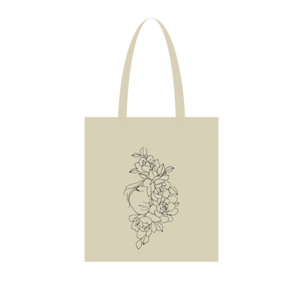 Екосумка для покупок "Півонії" Сумка-шоппер 190CCT-2, 38 x 42 см (190г/м2)