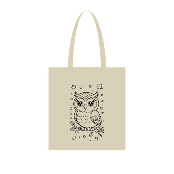 Екосумка для покупок "Сова" Сумка-шоппер 190CCT-3, 38 x 42 см (190г/м2)