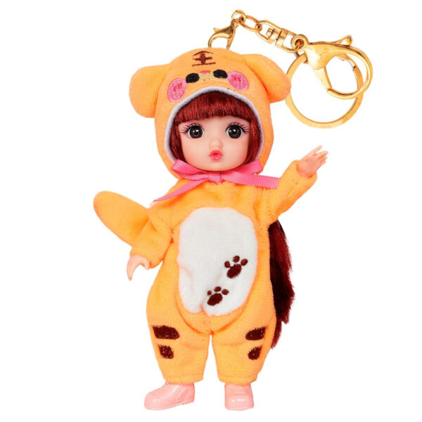 Дитяча іграшкова лялька DH2296AB-2 шарнірна, розмір 16 см