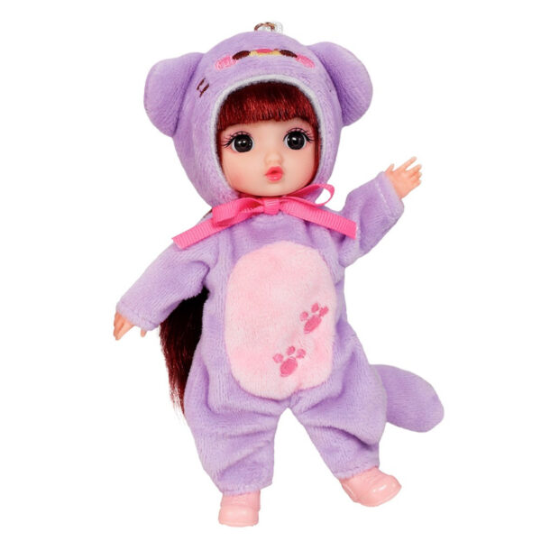Дитяча іграшкова лялька DH2296AB-3 шарнірна, розмір 16 см