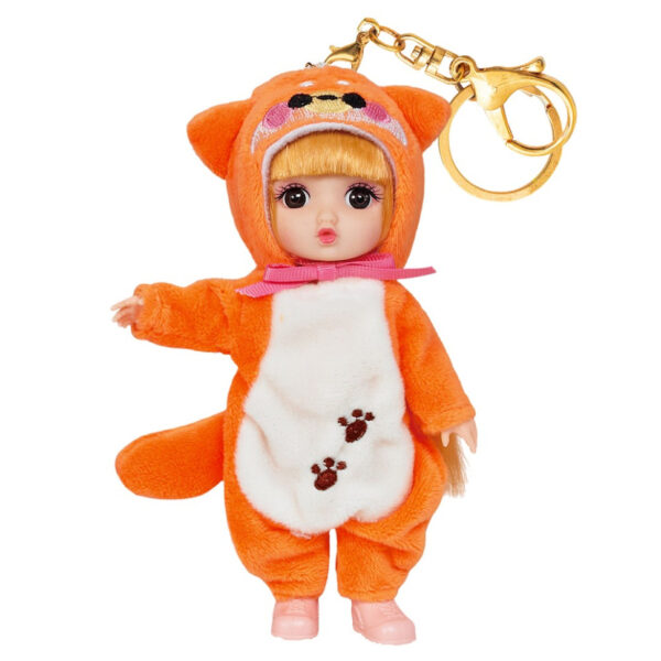 Дитяча іграшкова лялька DH2296AB-7 шарнірна, розмір 16 см
