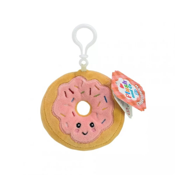 М'яка іграшка-брелок "Пончик" Plush and Co PLC25087, 10 см