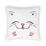 Подушка декоративна Котик FWPPILLOWCAT22WT0, 12 см